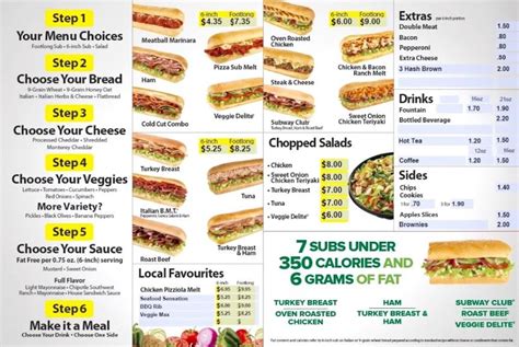 subway bayside lakes|subway menu.